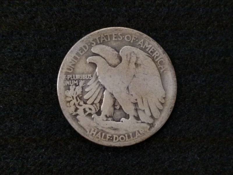 1929 D Walking Liberty Silver Half ...