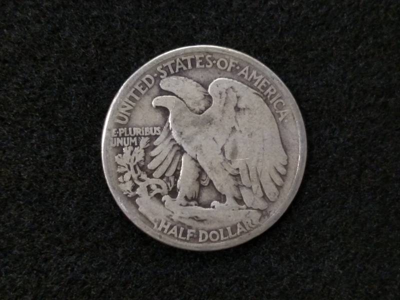 1935 Walking Liberty Silver Half Do...