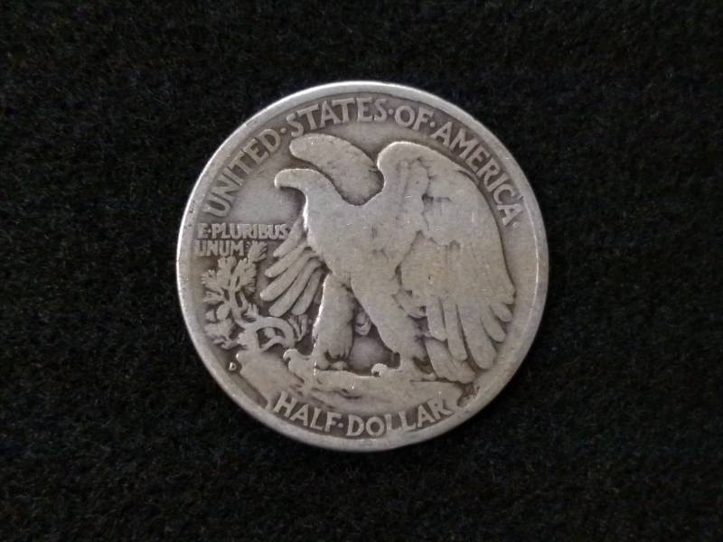 1935 D Walking Liberty Silver Half ...