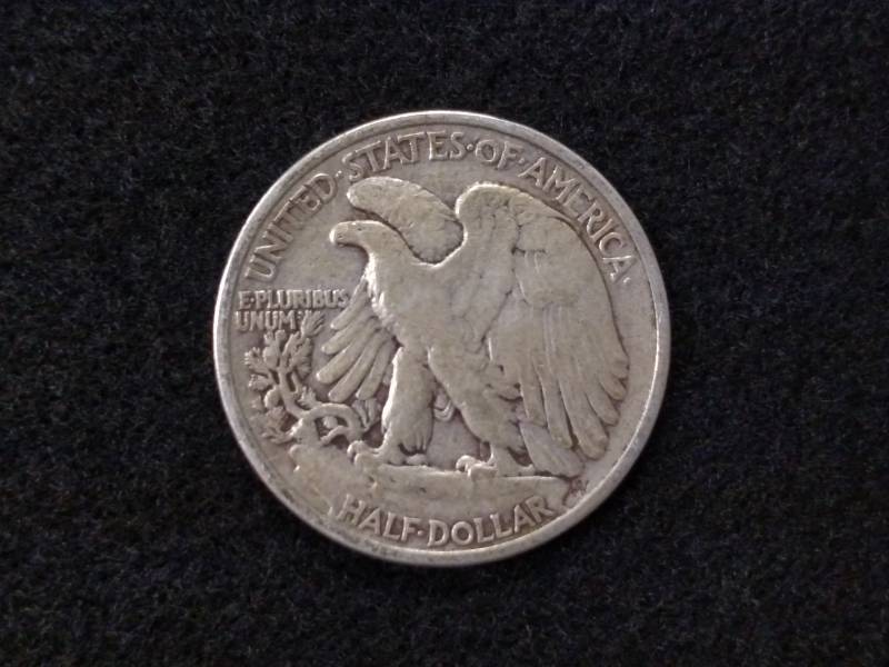 1937 Walking Liberty Silver Half Do...