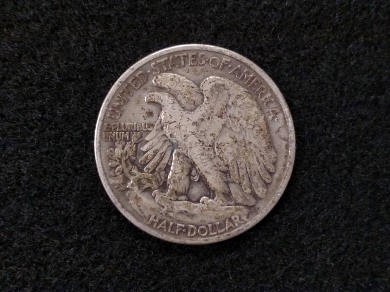 1940 Walking Liberty Silver Half Do...