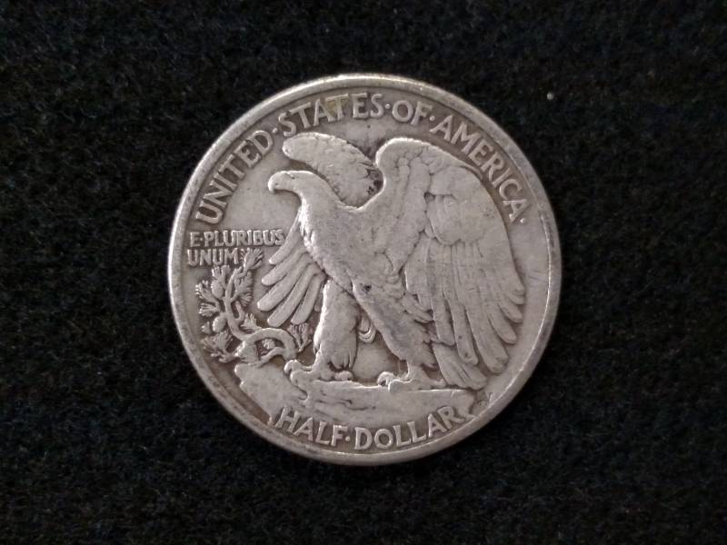 1941 Walking Liberty Silver Half Do...