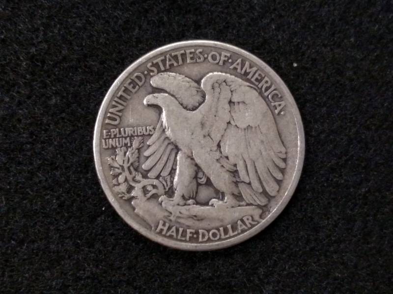 1942 Walking Liberty Silver Half Do...