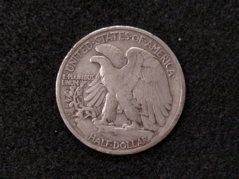 1942 S Walking Liberty Silver Half ...