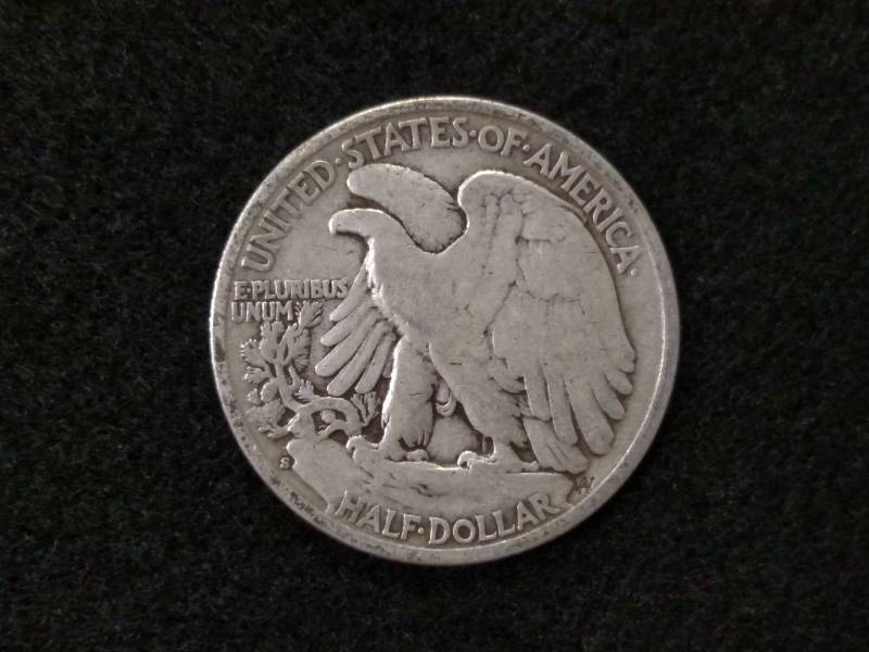 1944 S Walking Liberty Silver Half ...