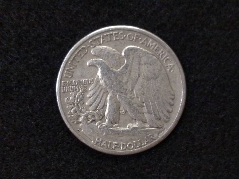 1945 D Walking Liberty Silver Half ...