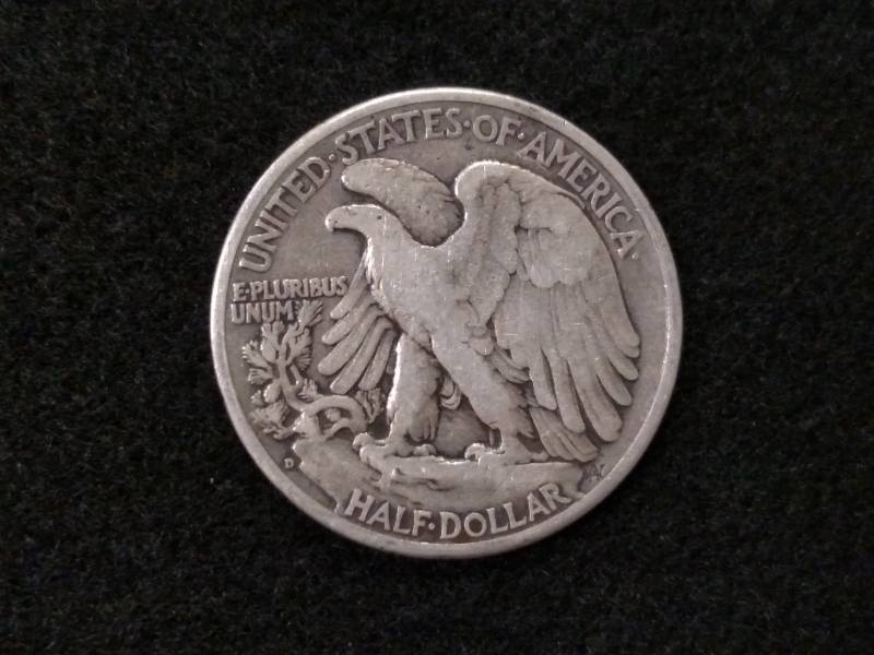 1946 D Walking Liberty Silver Half ...