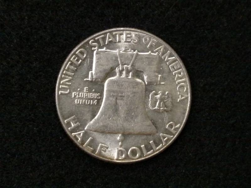 1951 Franklin Silver Half Dollar...