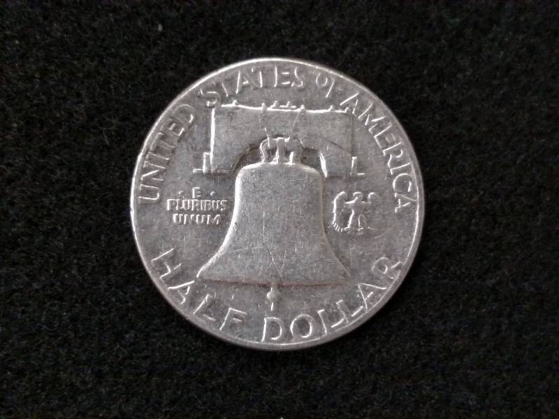 1952 Franklin Silver Half Dollar...