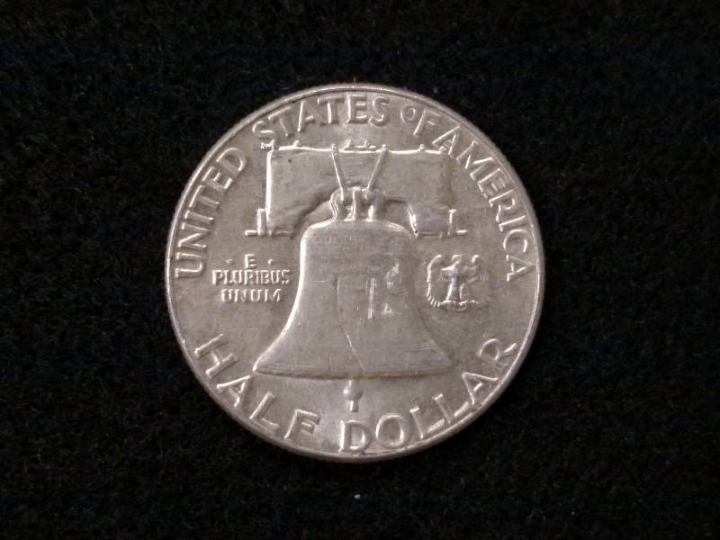 1960 Franklin Silver Half Dollar...