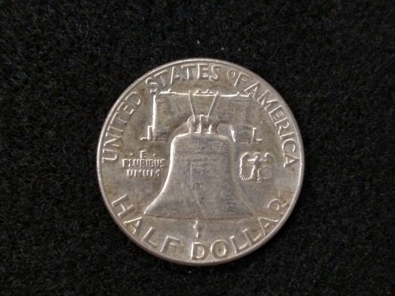 1961 Franklin Silver Half Dollar...