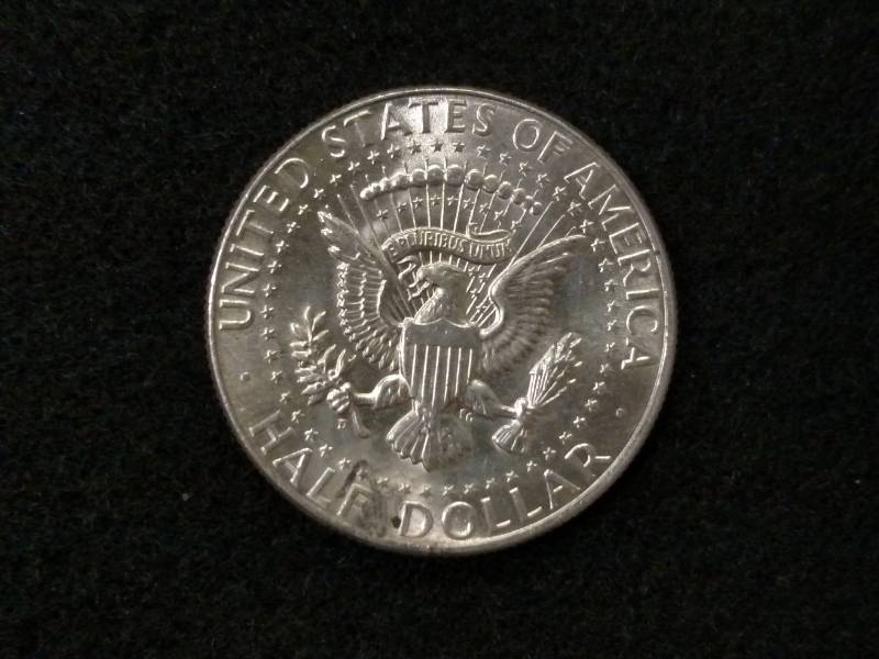 1964 D Kennedy Silver Half Dollar...