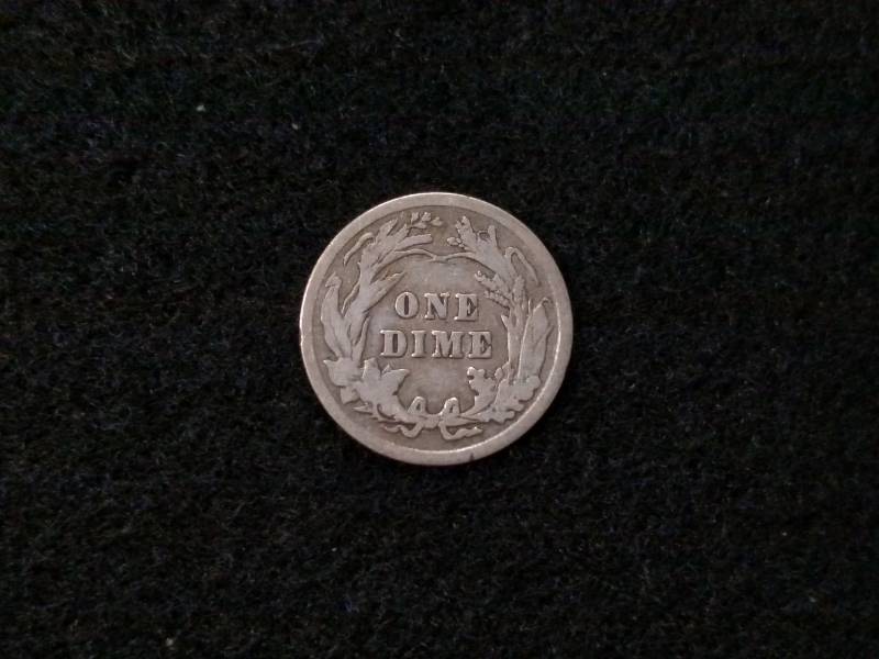 1906 Barber Silver Dime...