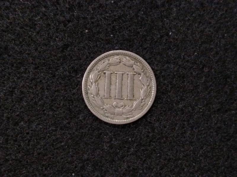 1881 Three Cent Nickel...