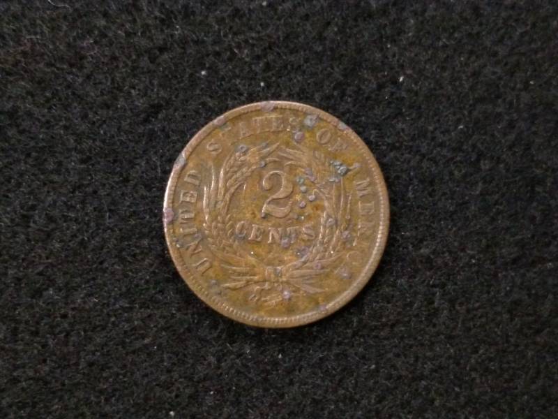 1864 Two Cent Piece...