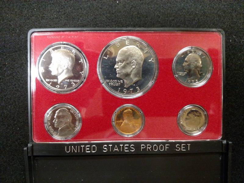 1973 U.S. Proof Coin Set...