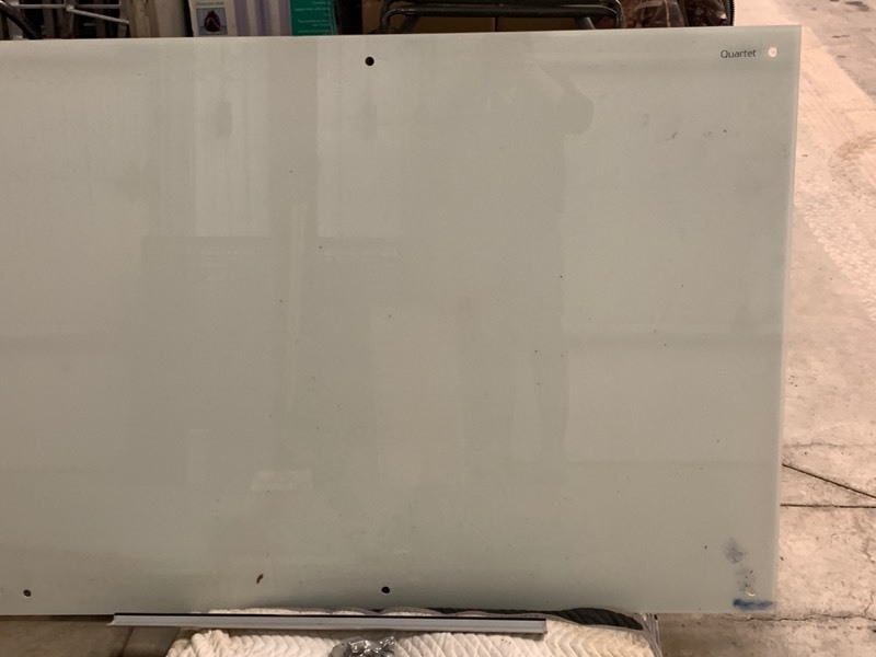Quartet Glass-Faced Magnetic Dry-Erase Board