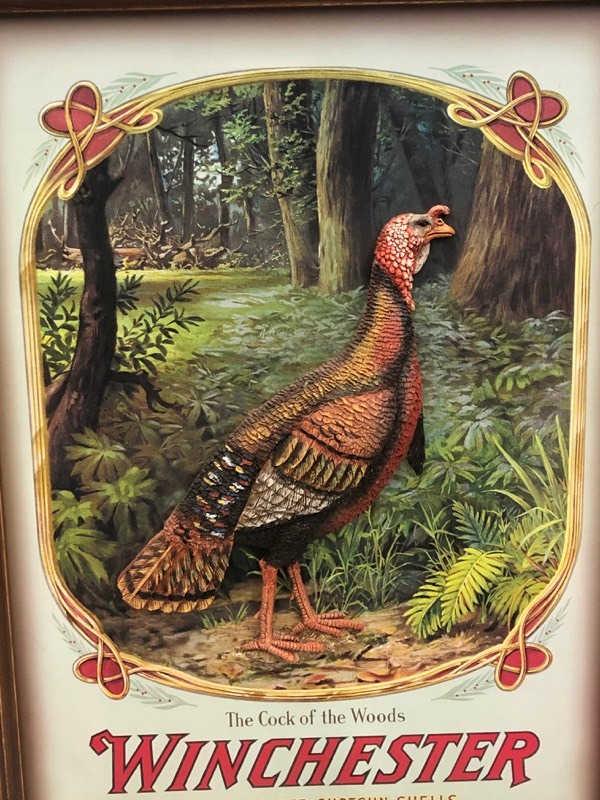 lot 24 image: 3-D Winchester Framed Display