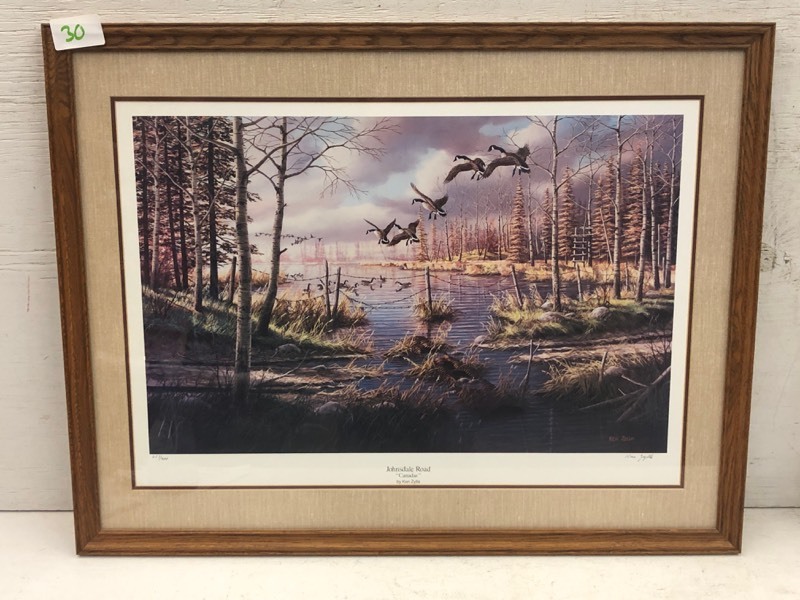 lot 30 image: Ken Zylla Print