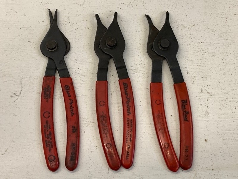Hand Tools Blue Point 349A & PR12A retaining ring pliers Automotive