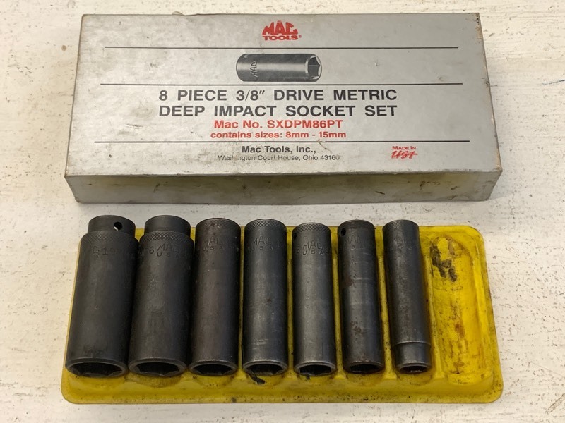 lot 47 image: MAC Deep Impact Socket Set