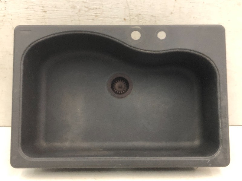 lot 29 image: Granite Graphite Molded Sink