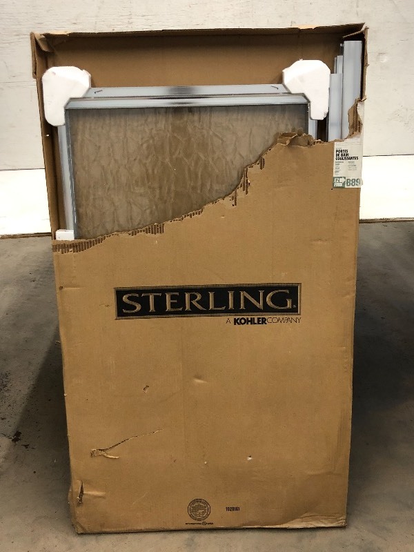 lot 67 image: (1) Kohler Sterling Bath Door Set