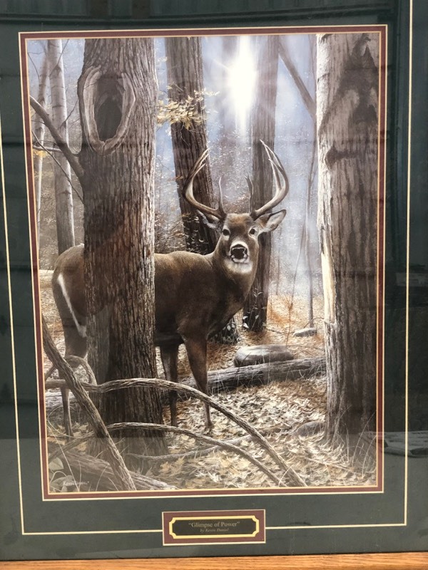 lot 104 image: Glimpse Of Power Print