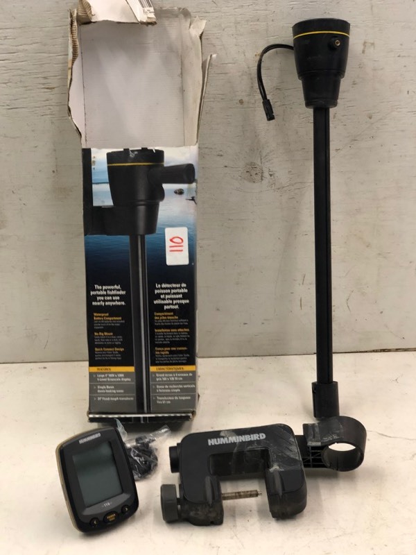 lot 110 image: Humminbird Fish Finder