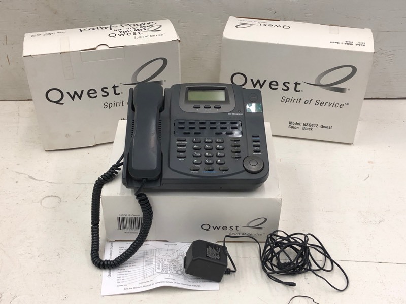 lot 116 image: (3) Quest Commercial Phone Sets