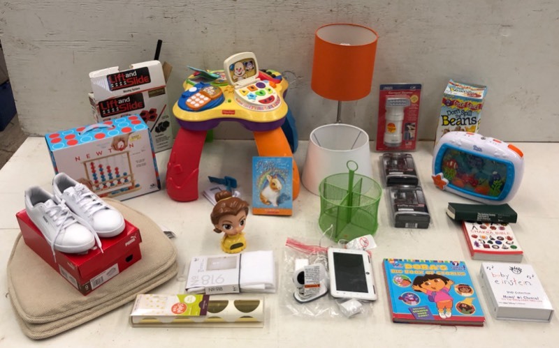 lot 120 image: Assorted Childrens Toys, Household Items, Etc