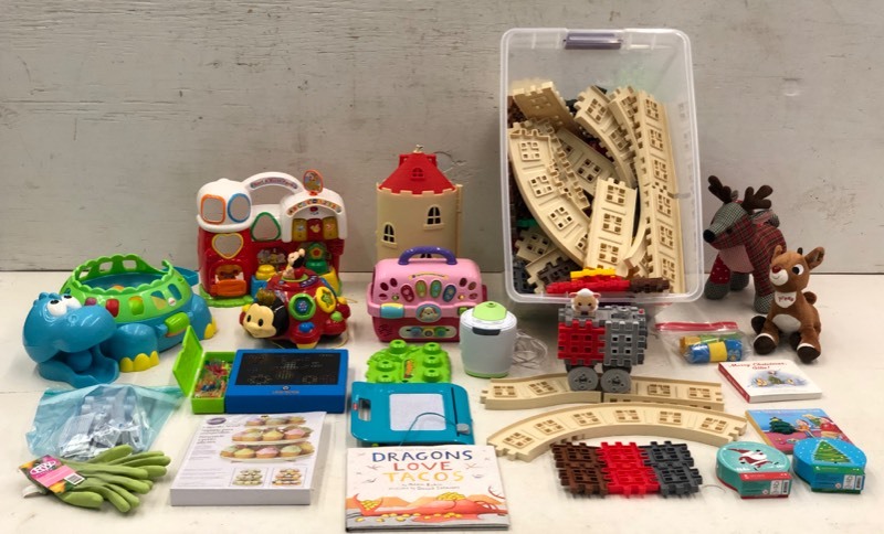 lot 121 image: Box Of Assorted Childrens Toys, Toddler  Baby Toys, Etc