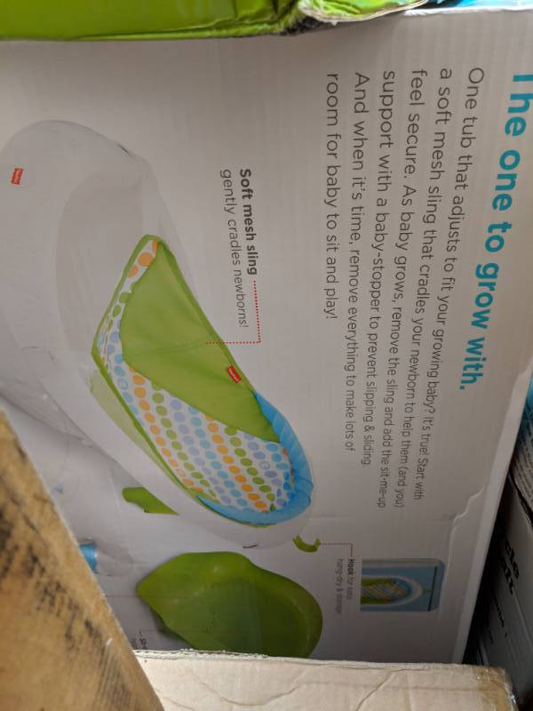 lot 446 image: Fisher-Price 4-in-1 Sling n Seat Tub