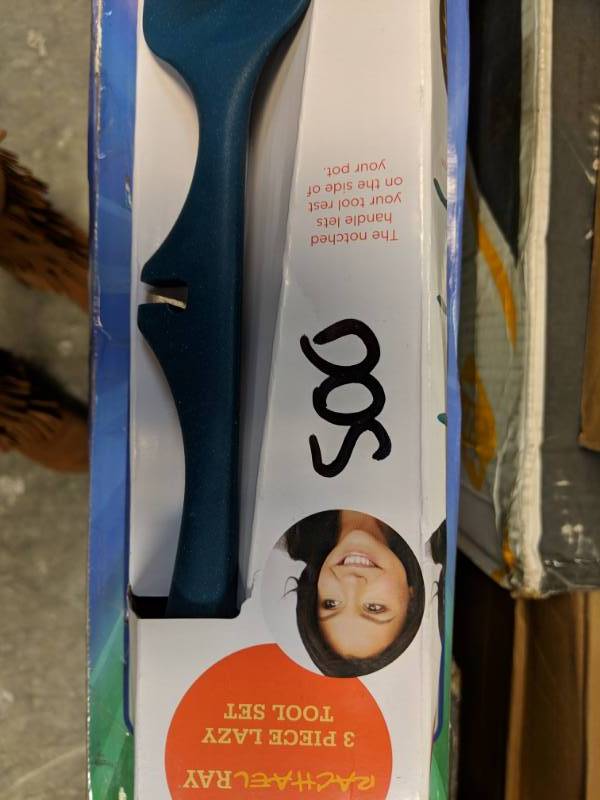 lot 500 image: Rachael Ray Tools & Gadgets 3-Pc. Silicone Lazy Tools Set
