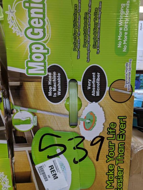 lot 539 image: Mop Genie, Perfect Mop For All