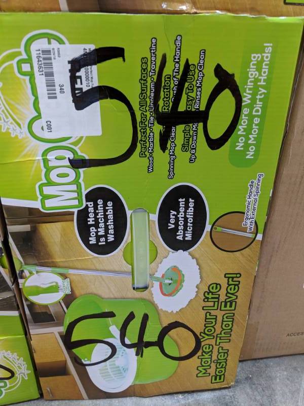lot 540 image: Mop Genie, Perfect Mop For All