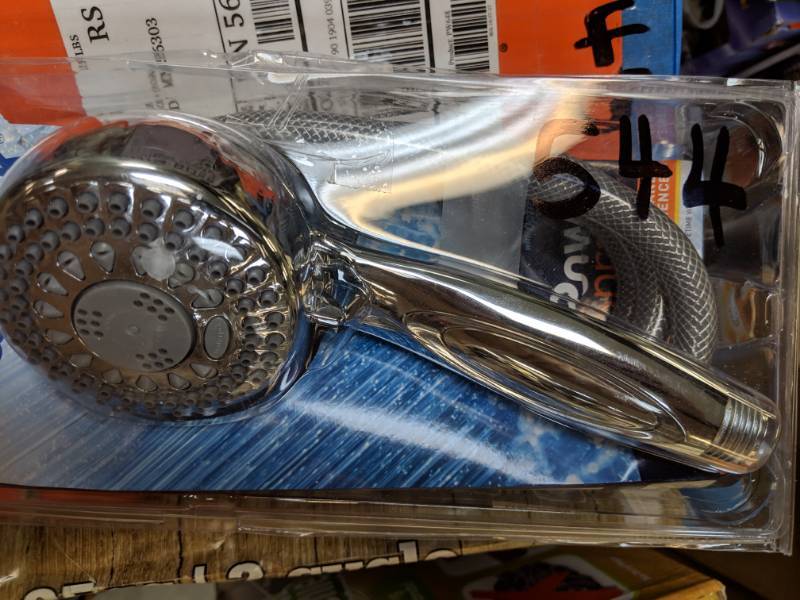 lot 544 image: Waterpik TRS-553 Elements 5-Mode Handheld Showerhead