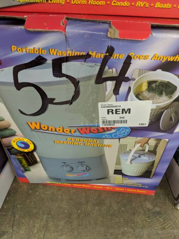 lot 554 image: Wonder Washer