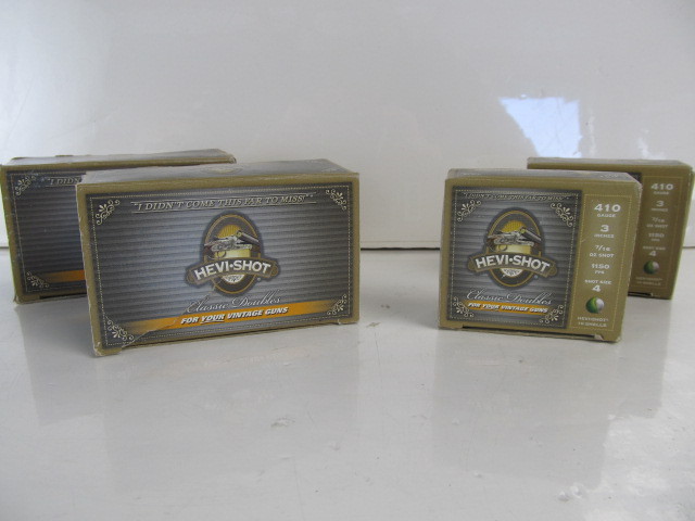 lot 47 image: 4 Full Boxes of Ammunition for Vintage Guns