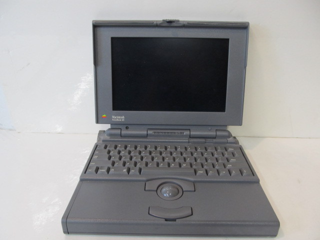 lot 78 image: Vintage MACINTOSH PowerBook 165 Laptop Computer