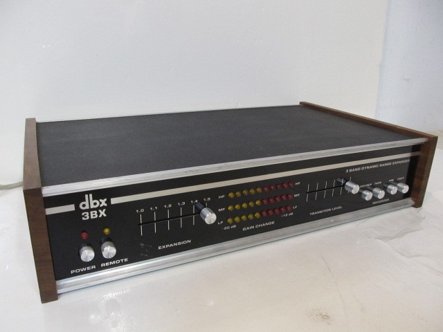 lot 79 image: Vintage DBX 3BX Dynamic Range Expander