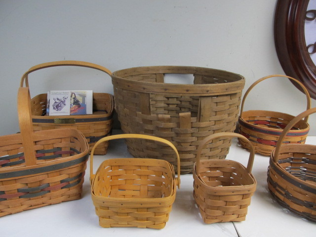 lot 123 image: Nice Group of LONGABERGER Baskets