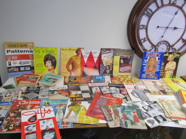 lot 142 image: Large Lot of Mid Century 1960s Style & Crafting Magazines etc