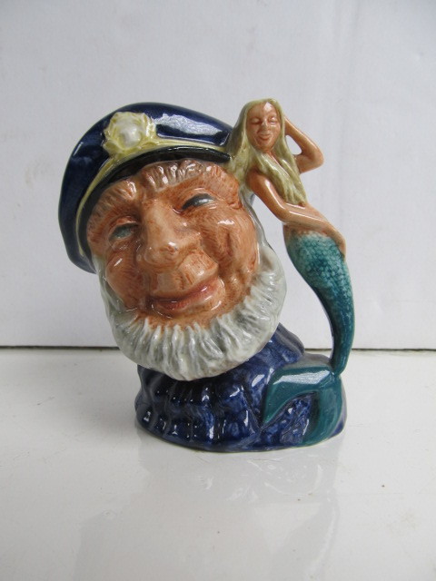 lot 110 image: Vintage 1960 Royal Doulton OLD SALT Toby Mug