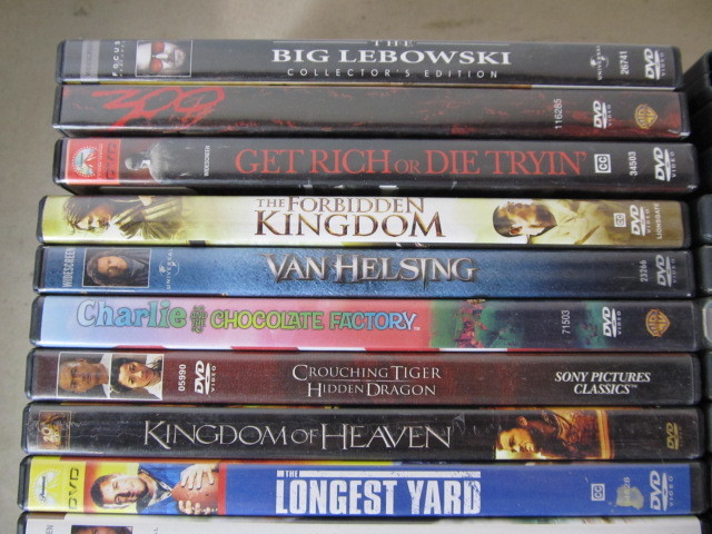 lot 178 image: Lot of 60 DVDs - Good Titles