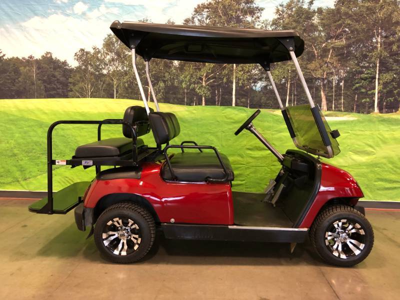 Ruby Red 4 Passenger Yamaha Gas Golf Cart