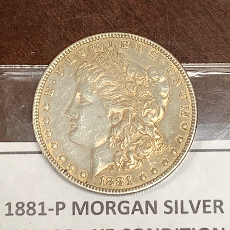 1881-P Morgan