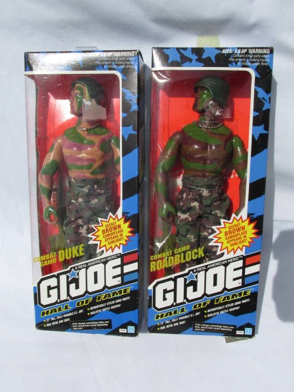 lot 101 image: Two 1993 G.I. Joe Hall of Fame Action Figures