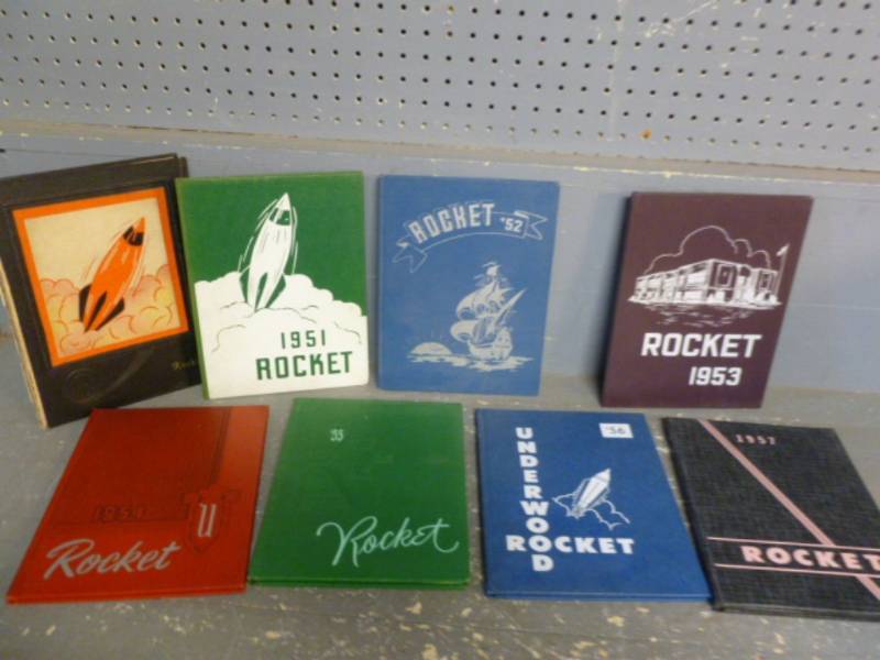 lot 71 image: Vintage School Yearbooks