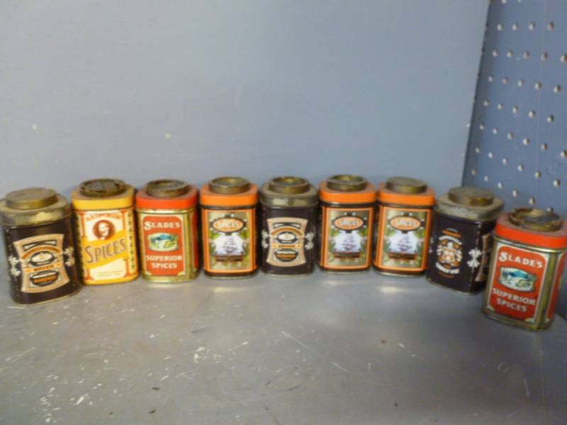 lot 83 image: Spice Containers